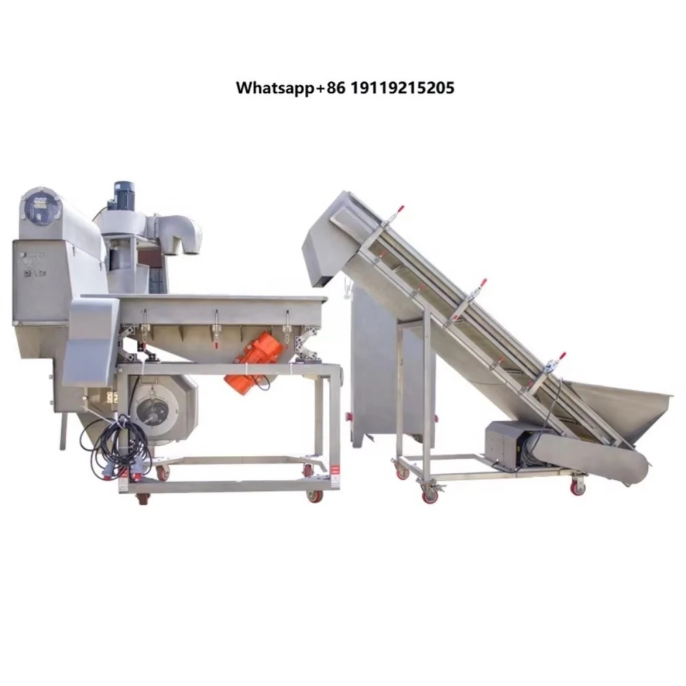 ISO9001 Certified Gravity Air Classifier, for Food Industry Nut Kernel Processing