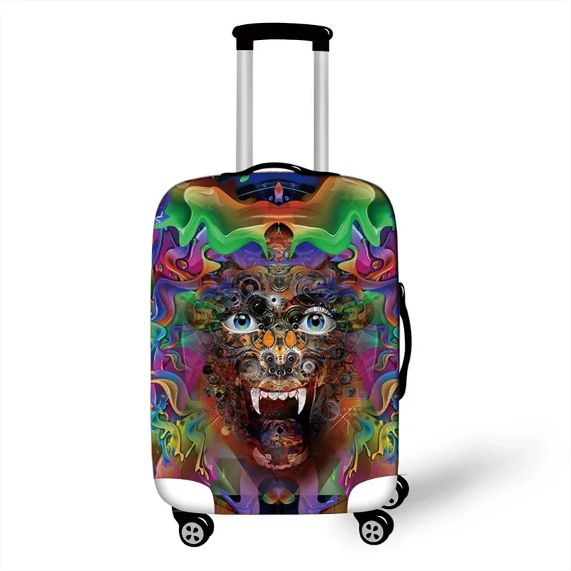 

Durable High Elastic Luggage Cover Protective Anti-Wear Dustproof Suitcase Cover Useful Fits 18-32 Inch Luggage