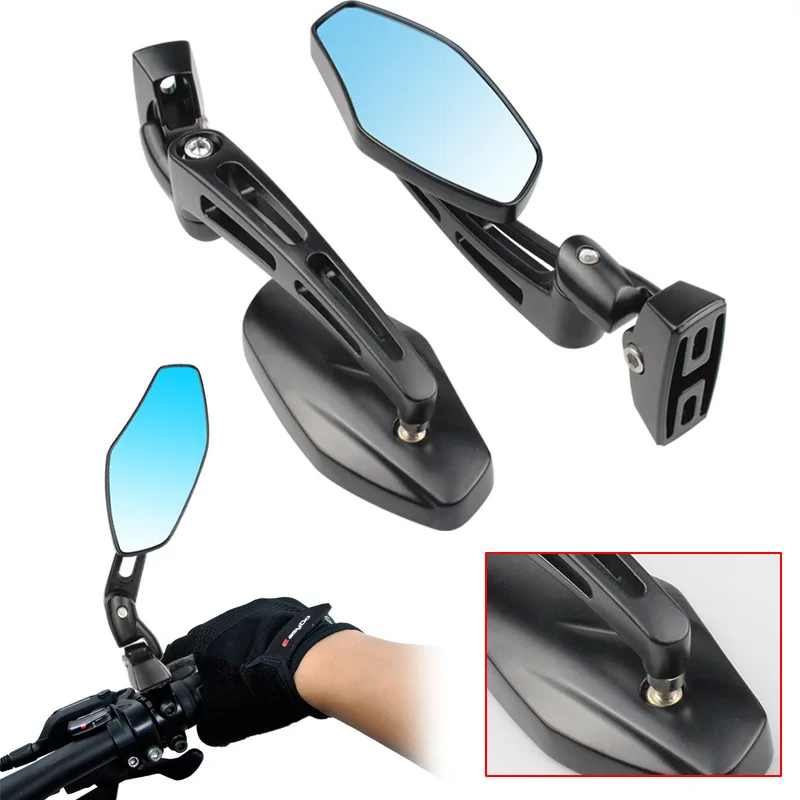 

Motorcycle sports car rearview mirror modified motorcycle all-aluminum mirror universal, high-quality sports car rearview mirror