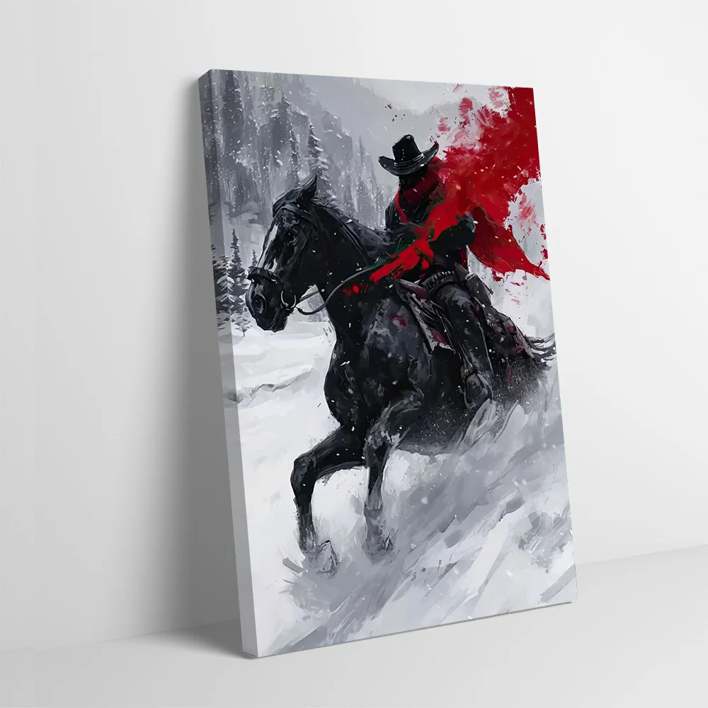 

Red Dead Art Printing Poster Customizable Pictures Wall Art Canvas Painting Gift for Wand Deko Living Room Decoration Interior