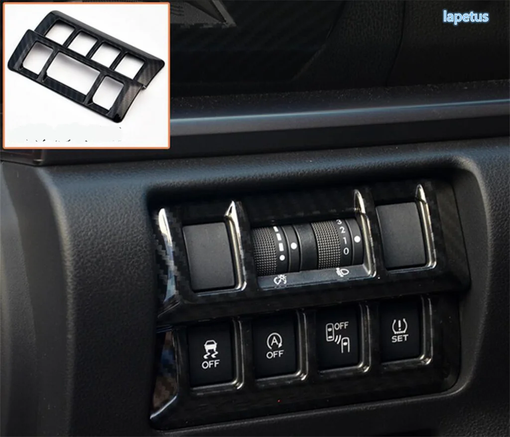 

Head Light Lamp Gear Shift Head Air Conditioner Vent AC Outlet Cover Trim For Subaru XV Crosstrek 2017 - 2021 Car Accessories