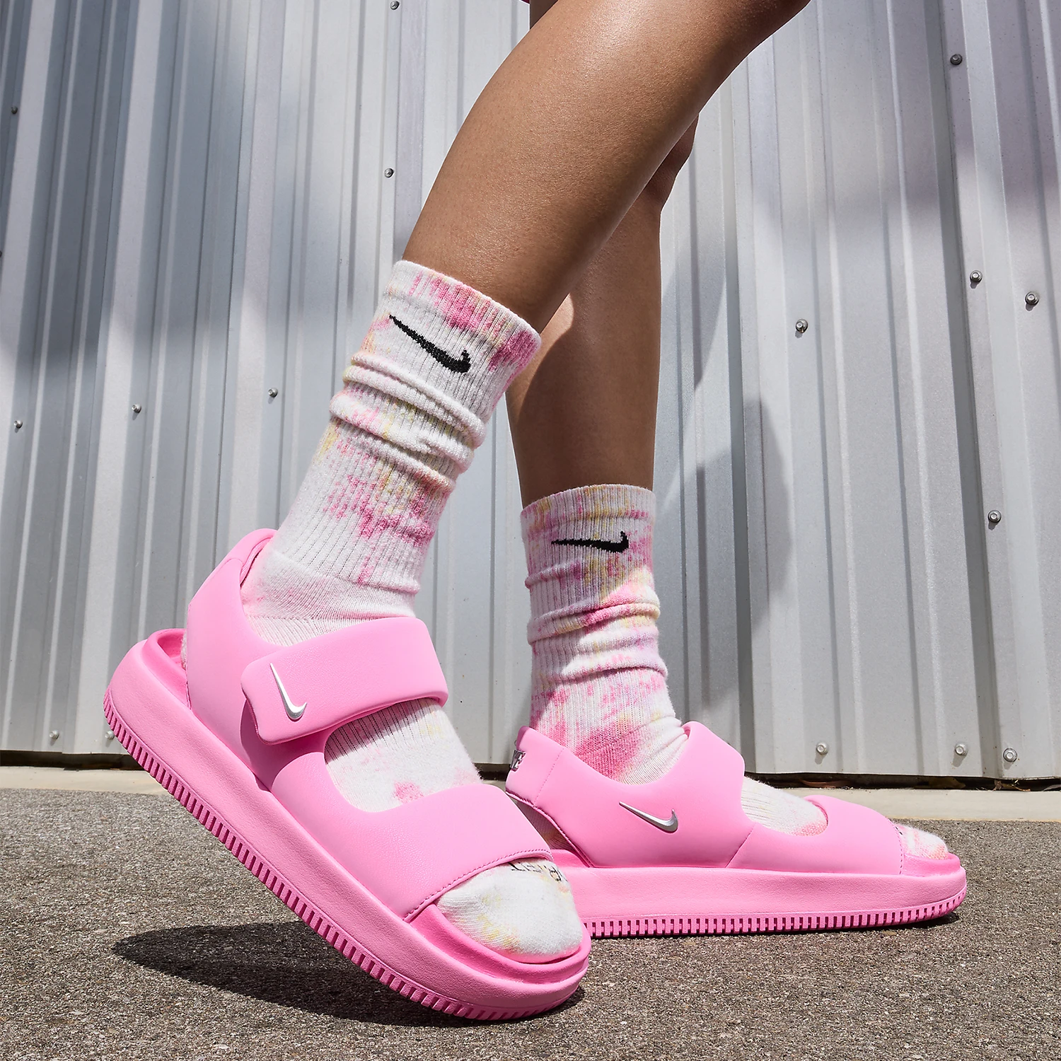 

Nike genuine women's lightweight, comfortable, breathable, wear-resistant casual sports sandals FJ6043-600