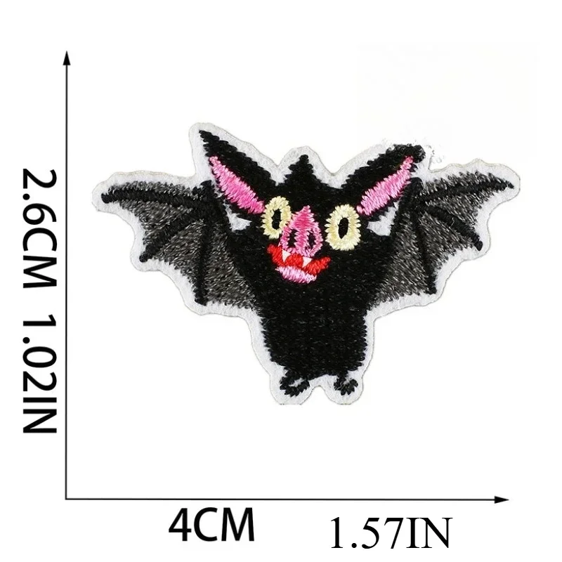 

Замок ужасов, тканевая наклейка с вышивкой, наклейка Soul Bringer, наклейка с нашивкой, призрак, кошка, компьютерная вышивка, этикетка, зомби, глава для мальчика