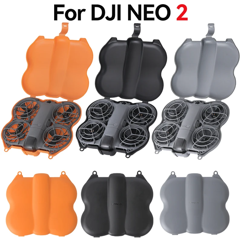Capa protetora para dji neo 2 drone anti-colisão caso de armazenamento de viagem para dji neo 2 borboleta caixa protetora acessório de plástico