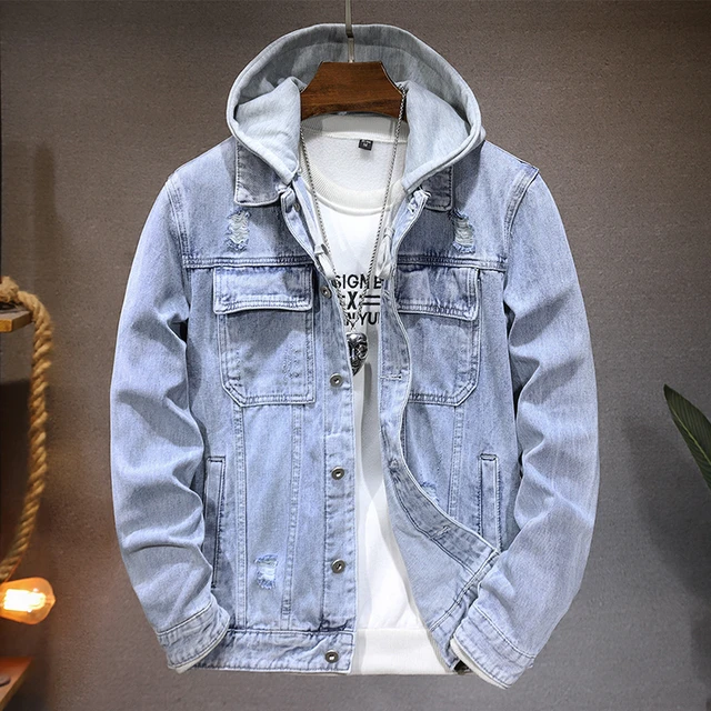 New fashion look mens denim jacket