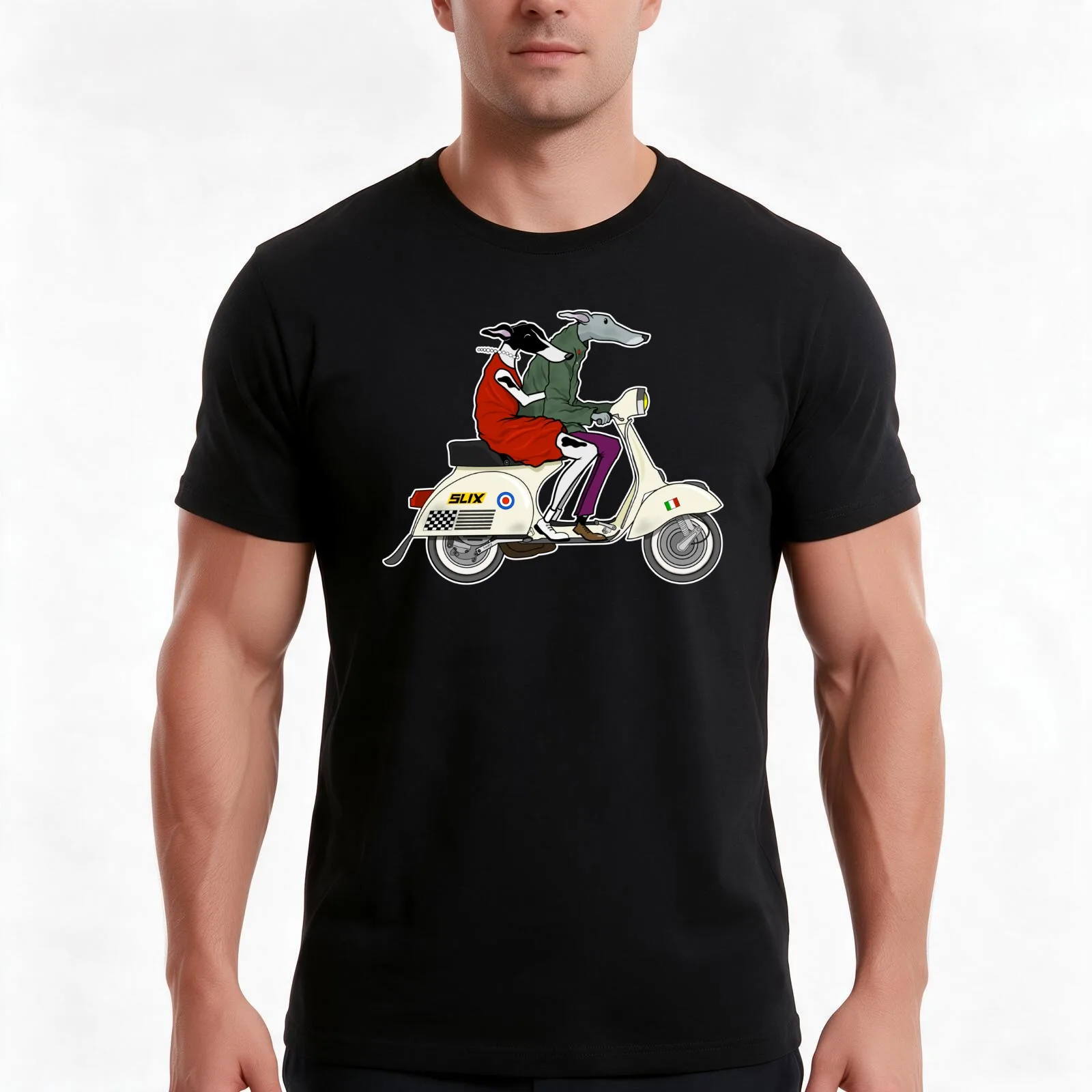 Brighton Bound Hounds T-Shirt, Summer Casual Cotton Tee, Oversized Streetwear Tops, Vintage Graphic Print, Unisex Men Women