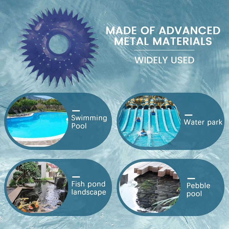 A25F-W70329 Pool Cleaner Finned Disc Seal Fits For Zodiac Baracuda G2, G3 And G4 Suction Side Automatic Pool Cleaners