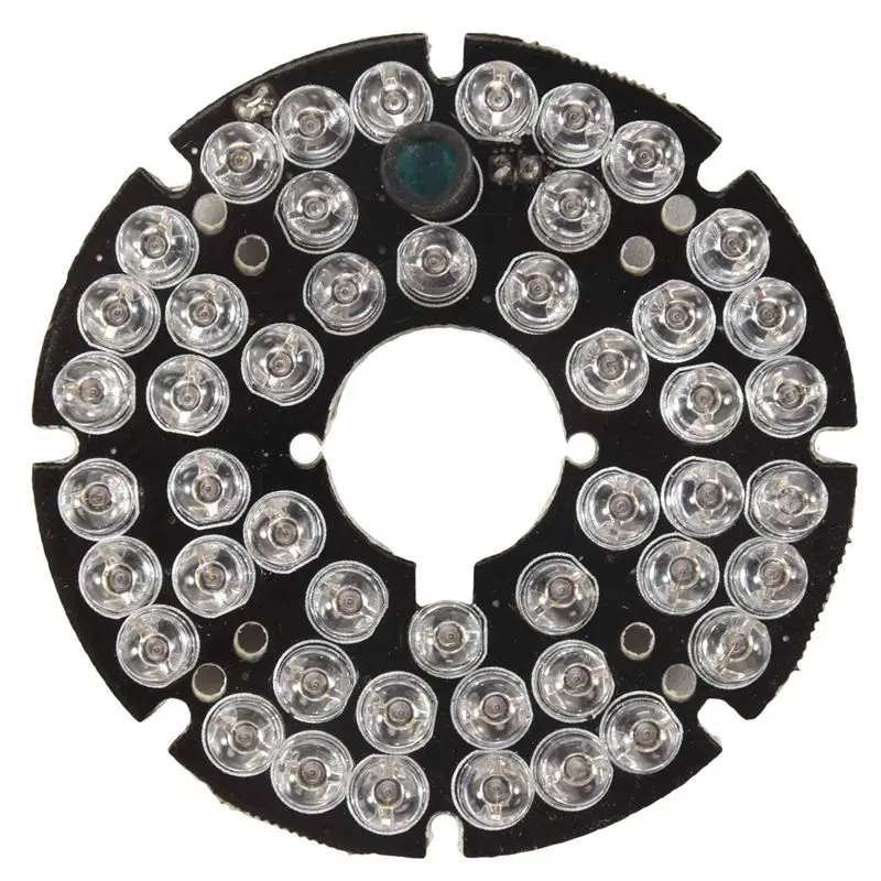 FULL-5X 48 LED IR Infrared Illuminating 60 Degree Bulb Board For CCTV Home Security Camera