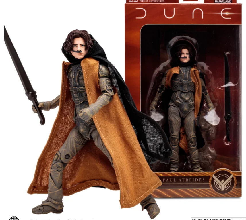 Movie Dune Paul Atreide Part Two Chani Emperor Shaddam IV  Action Figure Toys 17cm