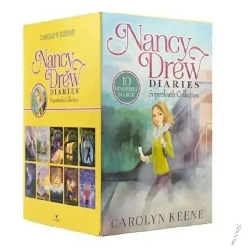 Nancy Drew NancyDrewDiariesSupersleuthCollection Diary باللغة الإنجليزية والكتب الإنجليزية للأطفال LibrosLivros