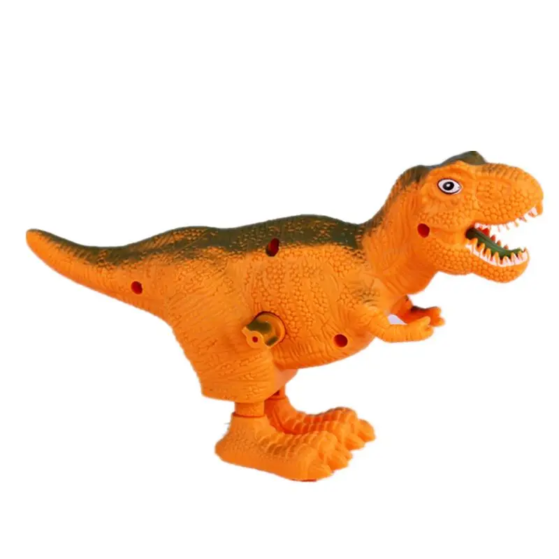 7-calowa zabawna nakręcana zabawka plastikowym tańczącym dinozaurem napędem sprężynowym dla niemowląt Favor S Dropship