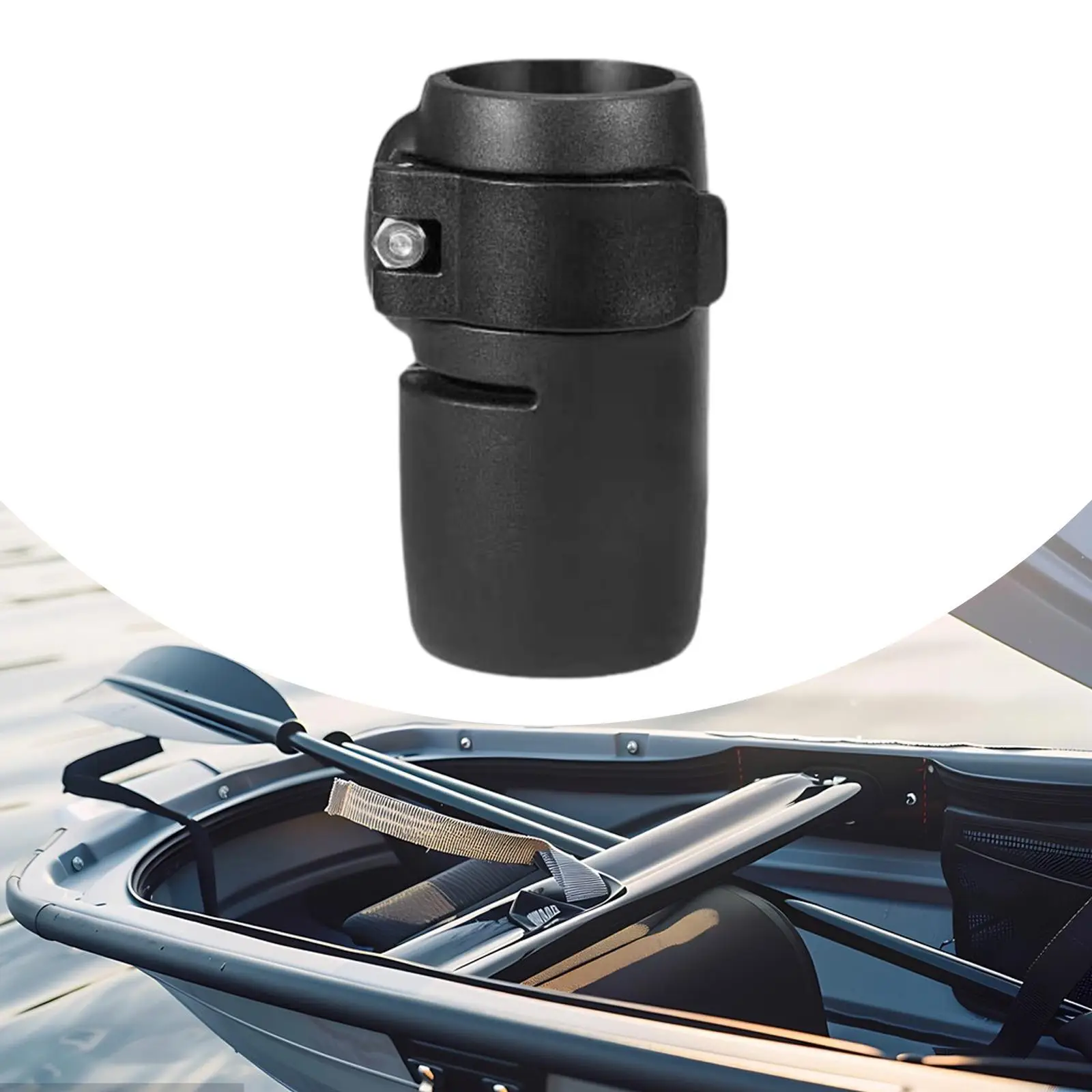 SUP Paddle Clamp Paddle Shaft Clamp Equipment Multifunction Part Quick Release Adjuster Clip for Water Sports Outdoor Rafting