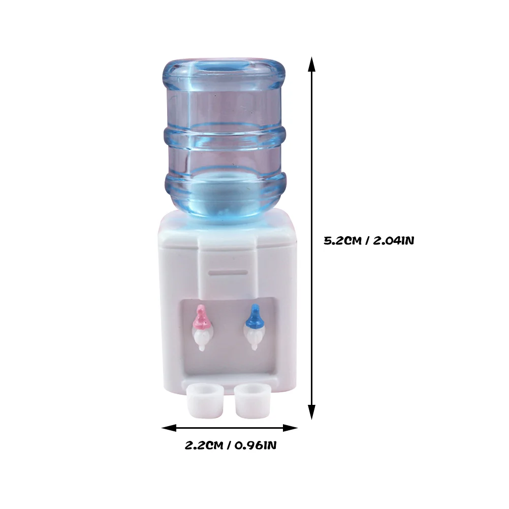 Water Dispenser Model Cute Kids Kawaii Home Tiny House Decor Mini Prop Small Tool Accessories