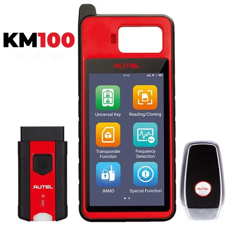 2024 autel maxim km100 key scanner wireless programming prorogrammer car code copier locksmith tools