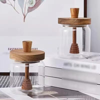 400ml Glass Sealed Jar, Honey Jar with Lid, Home Kitchen Storage Container, Modern Honey Syrup Container, Party Wedding Gifts