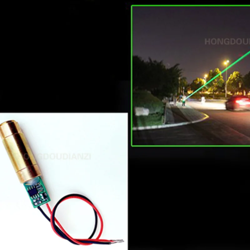 Green laser point 200mW/400MW 2.8V-3.7V stage light point positioning DIY