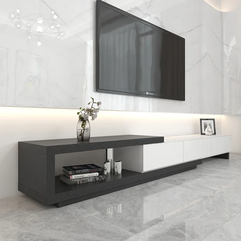 

Entertainment Center Mobile Tv Table Cabinet Unit Living Room Lowboard Retro Tv Wall Mount Desk Meuble Tv Salon Home Furniture