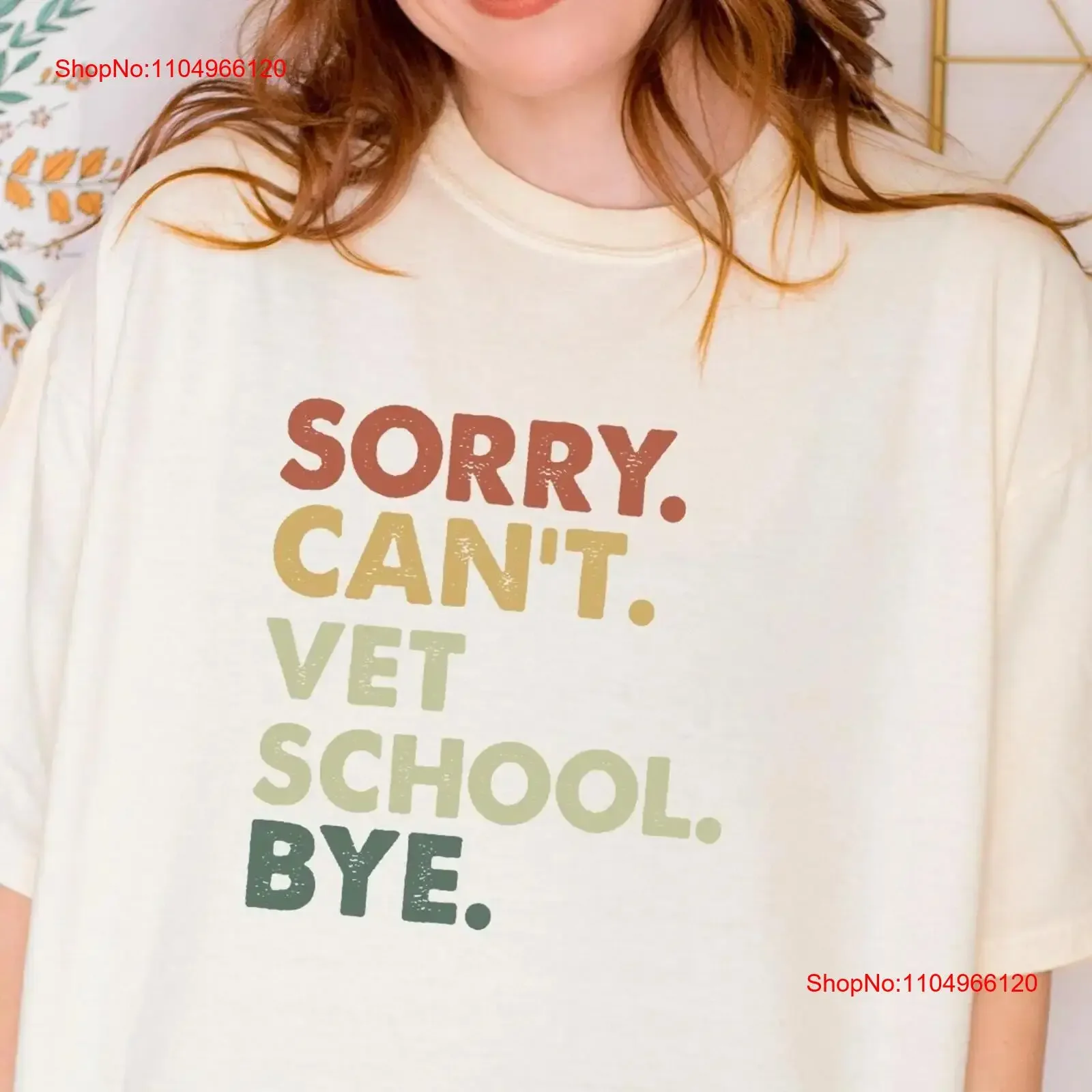 Sorry Can't Vet Sch…