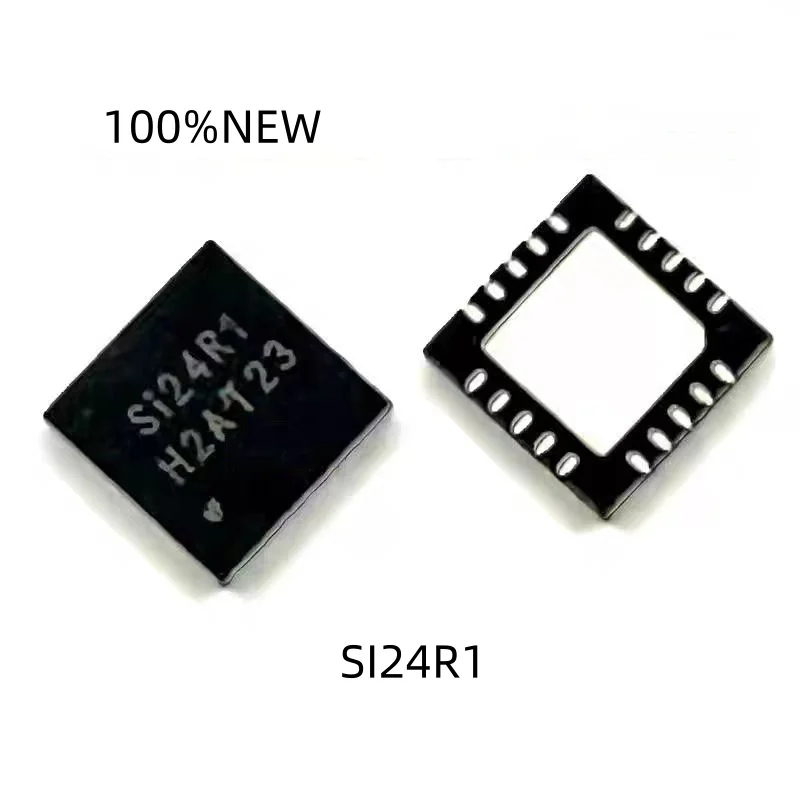 (10Pcs) 100% New Si24R1 Qfn-20 2.4g Wireless Radio Frequency Transceiver Wireless Transceiver Chip Ic