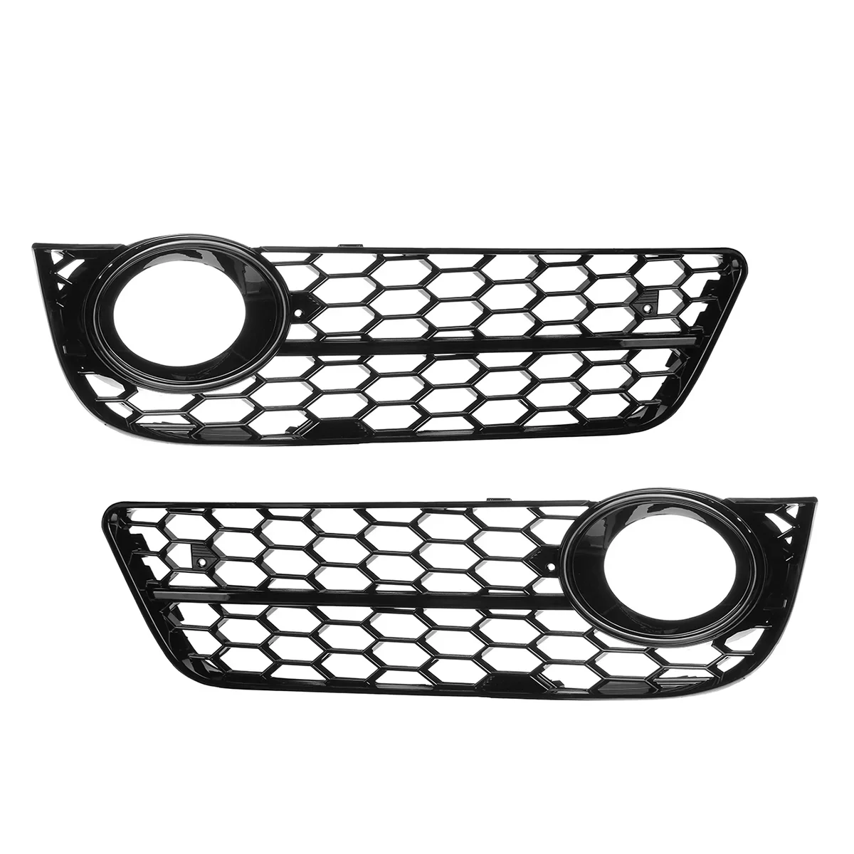 RM-CAR Fog luz malha Grill capa para Audi A5, Coupe, Sportback 2008-2011, A5 Cabriolet 2010-2011, pára-choques dianteiro Grill, estilo de carro