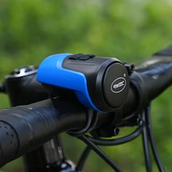 TWOOC 125dB Electronic Bike Horn Waterproof Bicycle bell Rechargeable Battery Loud Sound Suitable for Mountain Bike Road Bike