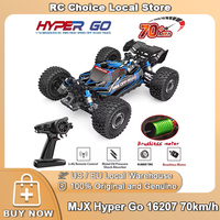 MJX Hyper Go 16207 70km/h 1/16 4WD Racing Car Brushless High Speed Drift Cars 2.4G Remote Control Cars Off-Road Truck Toys