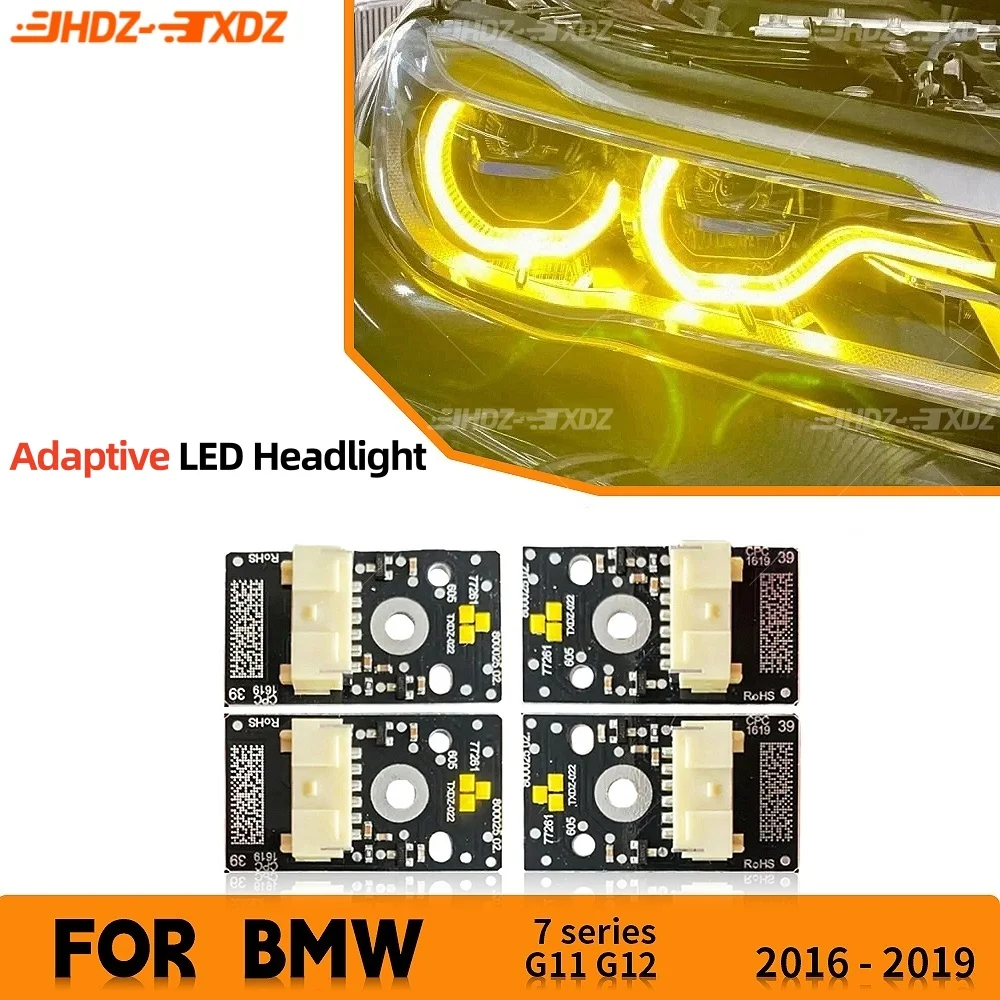 

NEW Angel Eye DRL Board Yellow Amber Blue For BMW 7 Series G11 G12 730i 740i 750i Adaptive LED Headlight Daytime Running Lights