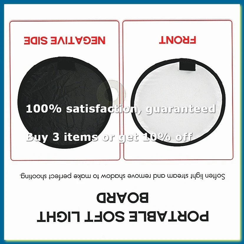 40Cm Round Universal Portable Speedlight Softbox Flash Diffuser On-Top Soft Box For Camera-A56M