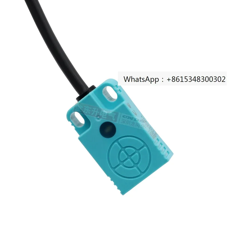 Sensor de Proximidade Cntd Changde Npn Indutivo Três Fios Flat la dc 24v Cjf1005nab