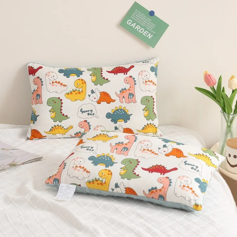 30x50 سنتيمتر الكرتون الأطفال وسادة للإزالة قابل للغسل وسادة الطفل مع سستة المنزلية تنفس القطن الفتيان الفتيات الوسائد