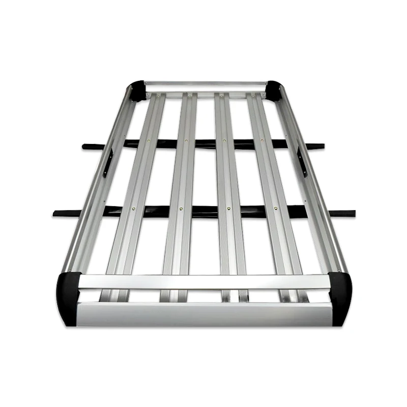 

Universal Roof RackAluminum Roof Basket Luggage Carrier 110*90cm Car Roof Rack Bar Cargo Van Roof RailAluminum Alloy / Steel, Re