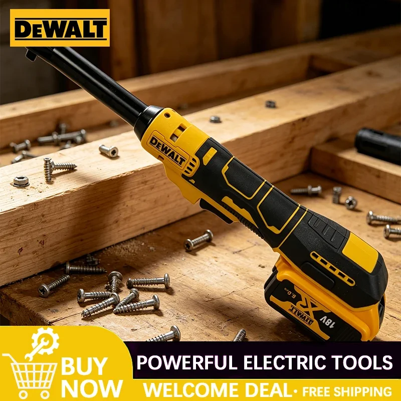 

Электрический гайковерт DEWALT, 6 дюймов, с удлинительной головкой 3/8 дюйма, для демонтажа гаек, 220 Н·м. Беспроводной привод M для инструментов 18В