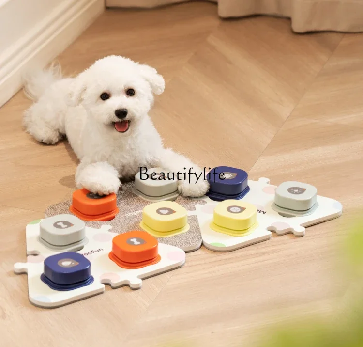 

Y Button Talking Training Pet Communication Voice Dog Conversation Button Cat Eating Bell Dogs