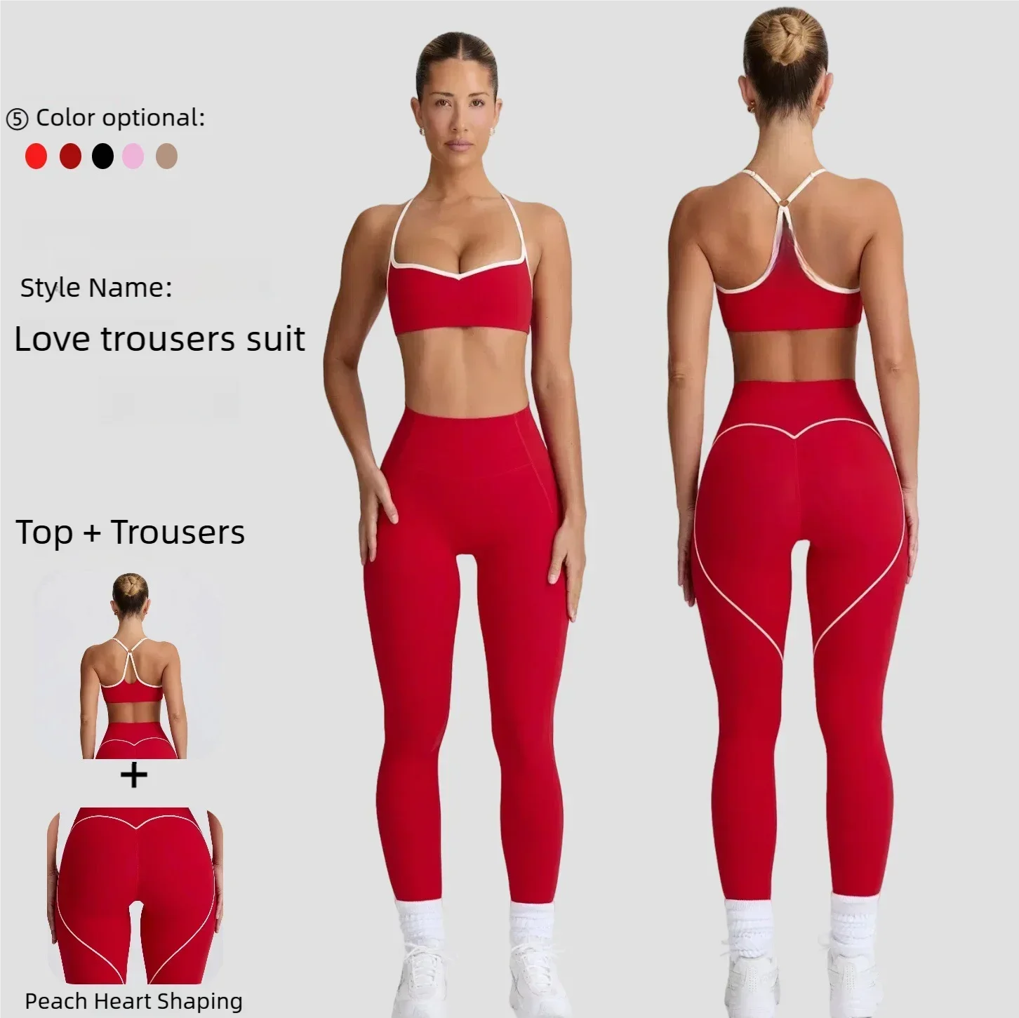 

2 Pieces Tracksuit Women Yoga Set Nude Feeling Workout Set Gym Clothes Push Up Fitness Running Sportwear Sport Bra Leggings Suit