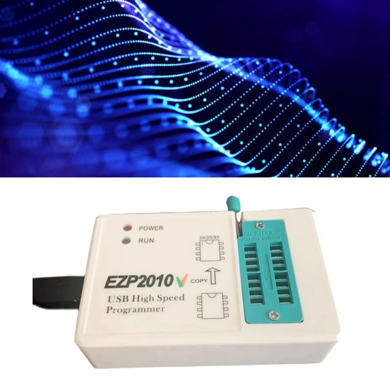 EZP2010V High Speed SPI FLASH Driverless Programmer Parts 24/25/93Bios Burning Multi-Function Convenient Offline Duplicator