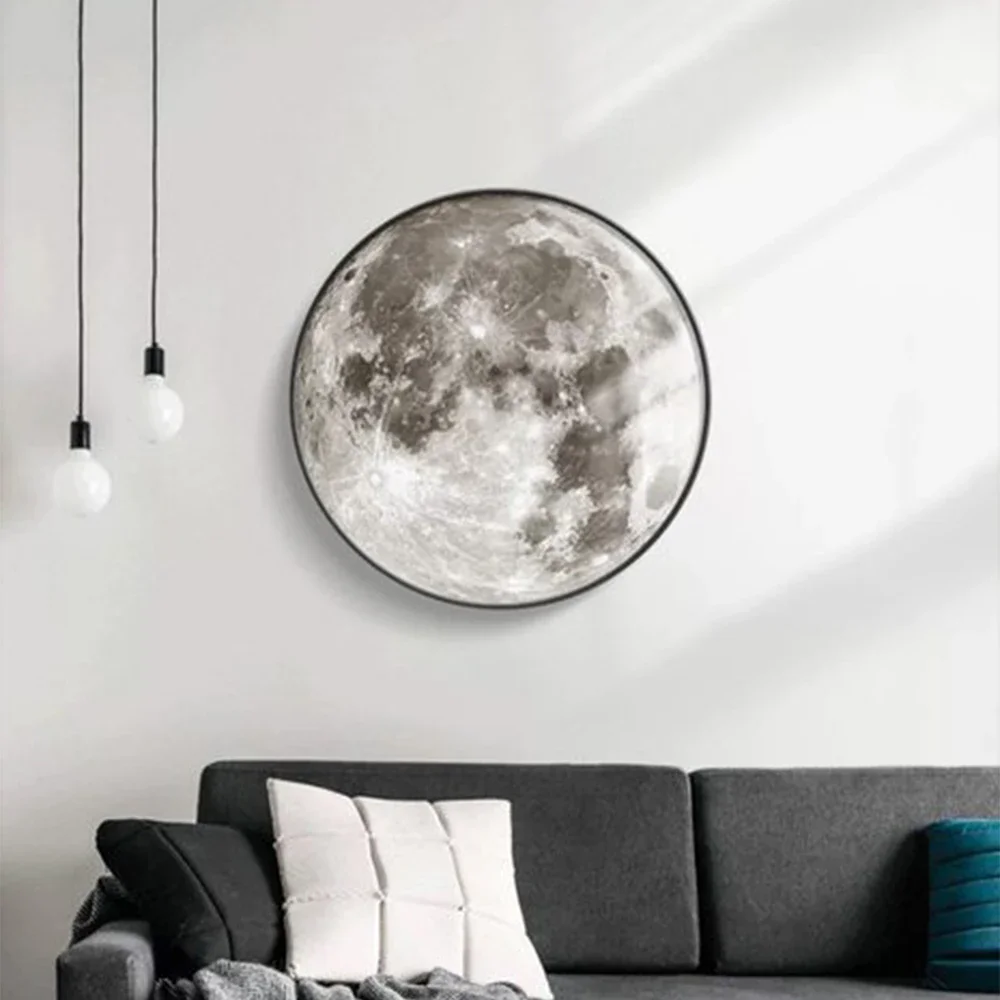 

Modern LED Ceiling Light Acrylic Moon Lighting For Bedroom Study Aisle Hallway Balcony Entryway Living Room Indoor Fixtures