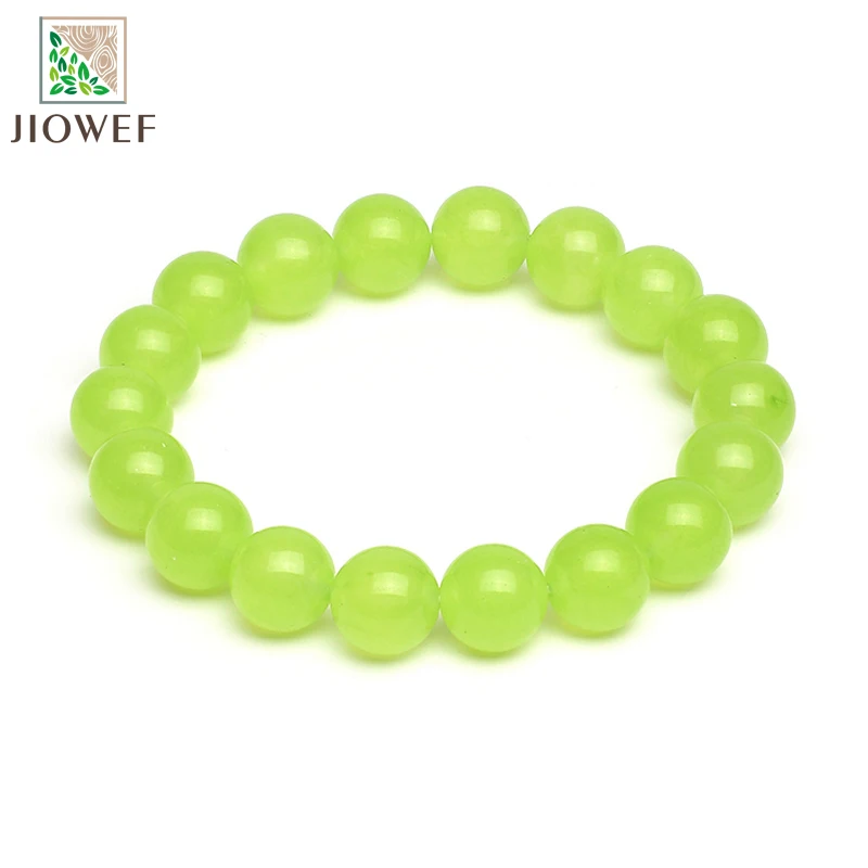 Natural Grape Green Quartzite Bracelet Women Girls Fashion Stone Handmade Strength Yoga Healing Energy Jewelry Gift 6/8/10/12mm