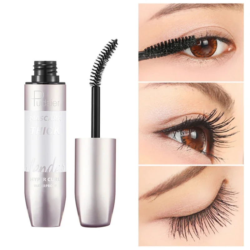 InjFiber-Mascara imperméable à l'eau, allonge et optique les cils, longue durée, volume supplémentaire, fournitures cosmétiques, 4 D