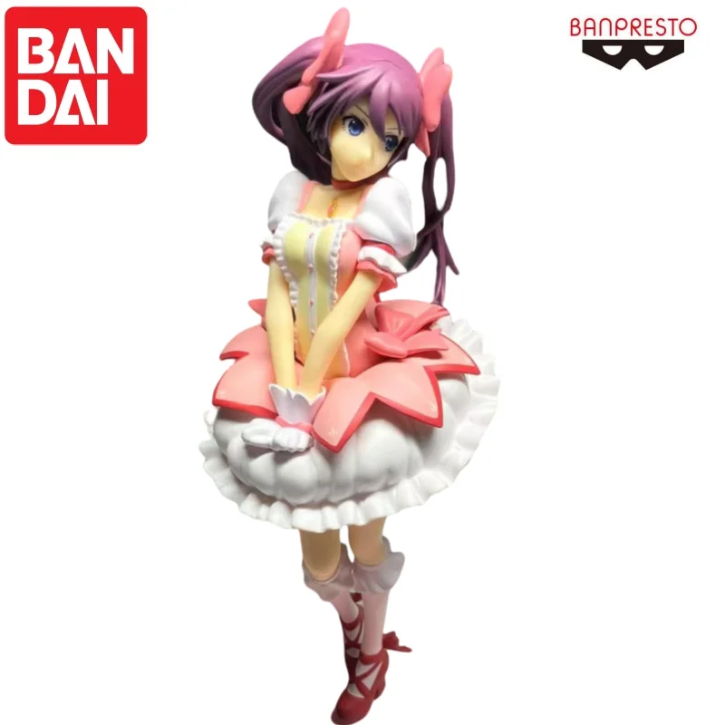 

Bandai в наличии, оригинальная кукла Banpresto Kaname Madoka, новая фигурка в штучной упаковке, анимационные периферийные устройства, персонажи, гараж