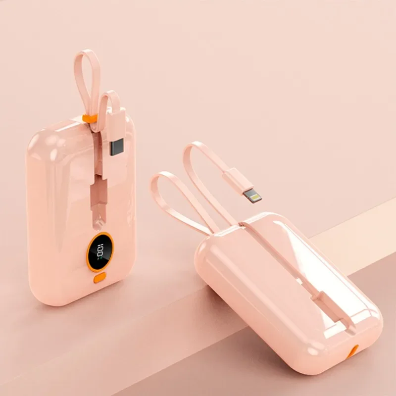 Applicable To 66W for Apple Android Power Bank PD Fast Charging 10000mAh Mobile Power Supply