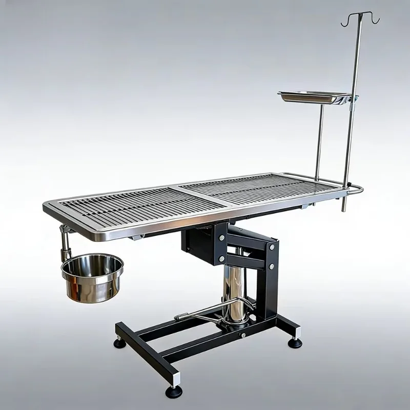 

Factory Price Stainless Steel Electric Pet Operating Table Hydraulic Lift Veterinary Surgery Equipment for Dog Cat Clinic