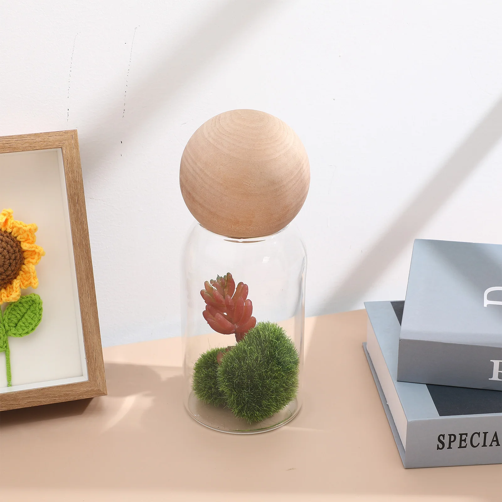 

9Cm Unfinished Solid Wooden Ball Round Wood Spheres For Diy Craft Projects Smooth Natural Wood Rounds For Painting