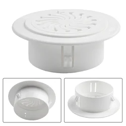40/50/60/70/80/100mm Air Conditioning Hole Cover Dust Plug Round Wall Decor Cap Air Ventilation Grille System Pipe Sealing Cover