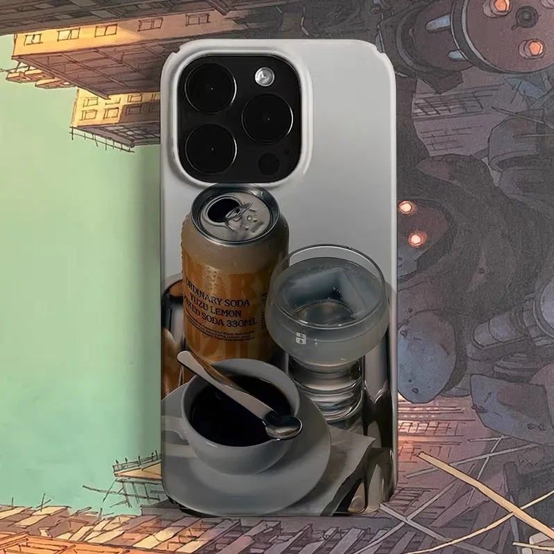 

Art in Everyday Life Phone Case for IPHONE 17 Air 16E 15 PROMAX 14 Plus 13 12 MINI 11 PRO 16Plus XR XS MAX Acrylic Phone Cover