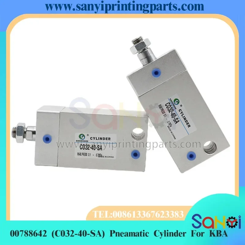 คุณภาพดีที่สุด 00788642   (C032-40-SA) กระบอกลมสําหรับเครื่องพิมพ์ KBA 105