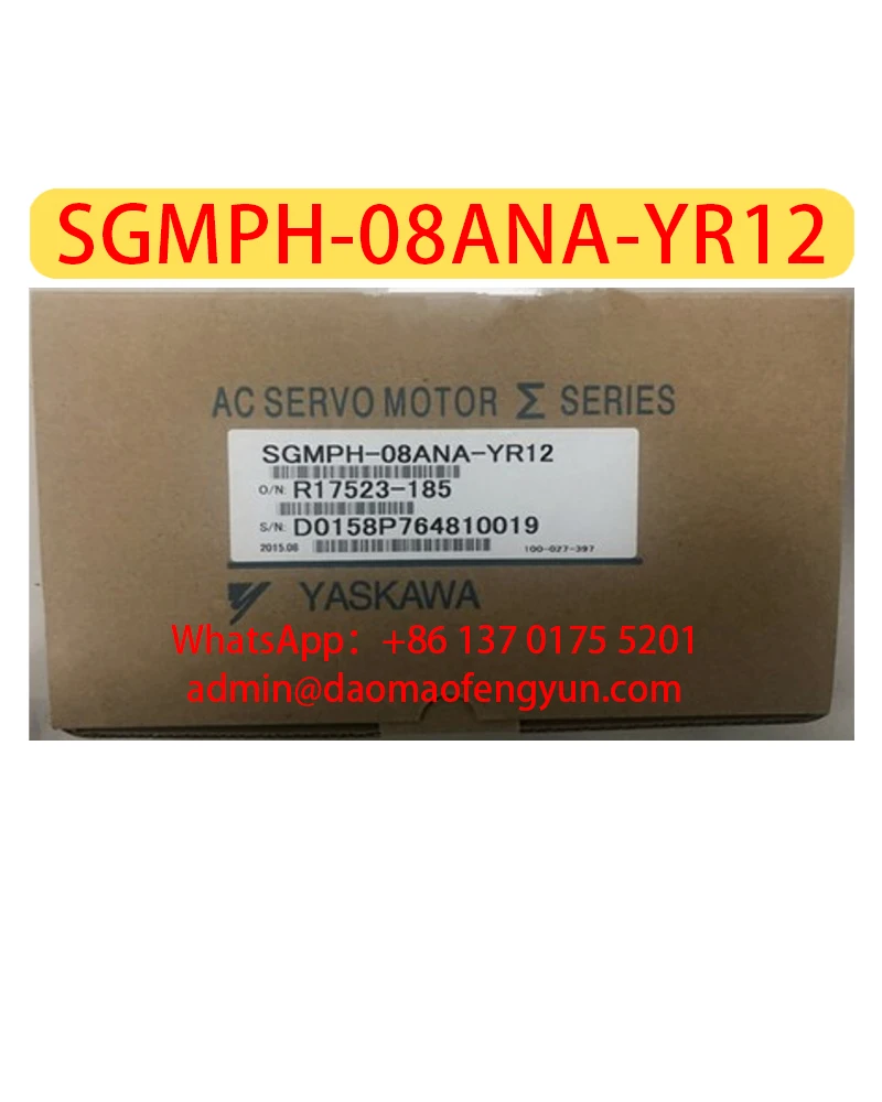 

SGMPH-08ANA-YR12 Brand New Servo Motor，SGMPH 08ANA YR12，Fast shipping