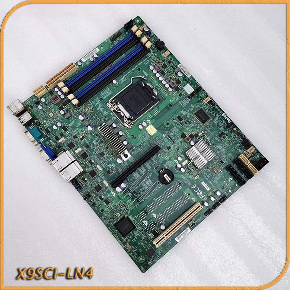 

X9SCI-LN4 Four Gigabit LAN Card Server ATX 1155 Intel C204 Xeon E3-1200 v2 Series 2/3rd Gen Core i3