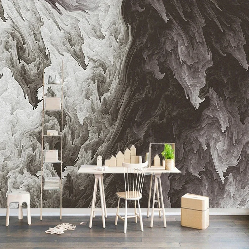 Custom 3D Wallpaper Modern European Abstract Cloud Oil Painting Photo Mural Living Room Bedroom Home Decor Papel De Parede