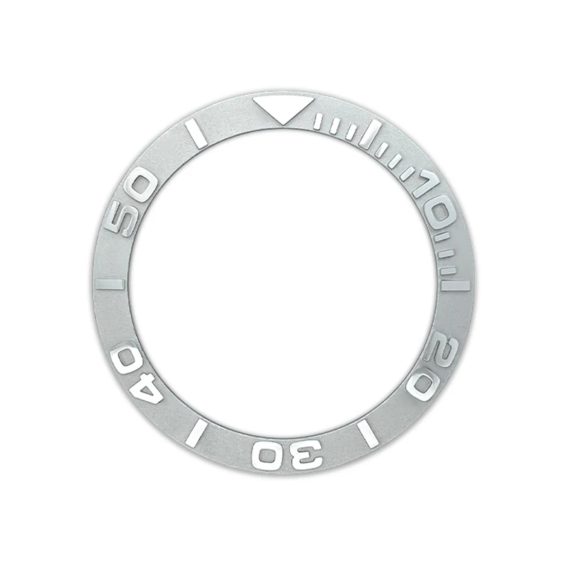 38mm Outer Diameter Curved Ceramic Arabic Bezel Insert Ring Replacement Fit SKX007 SKX009 SRPD GMT Watch Case NH35 NH36 Movement