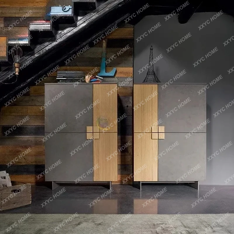 

Q minimalist dining side cabinet personalized creative side cabinet